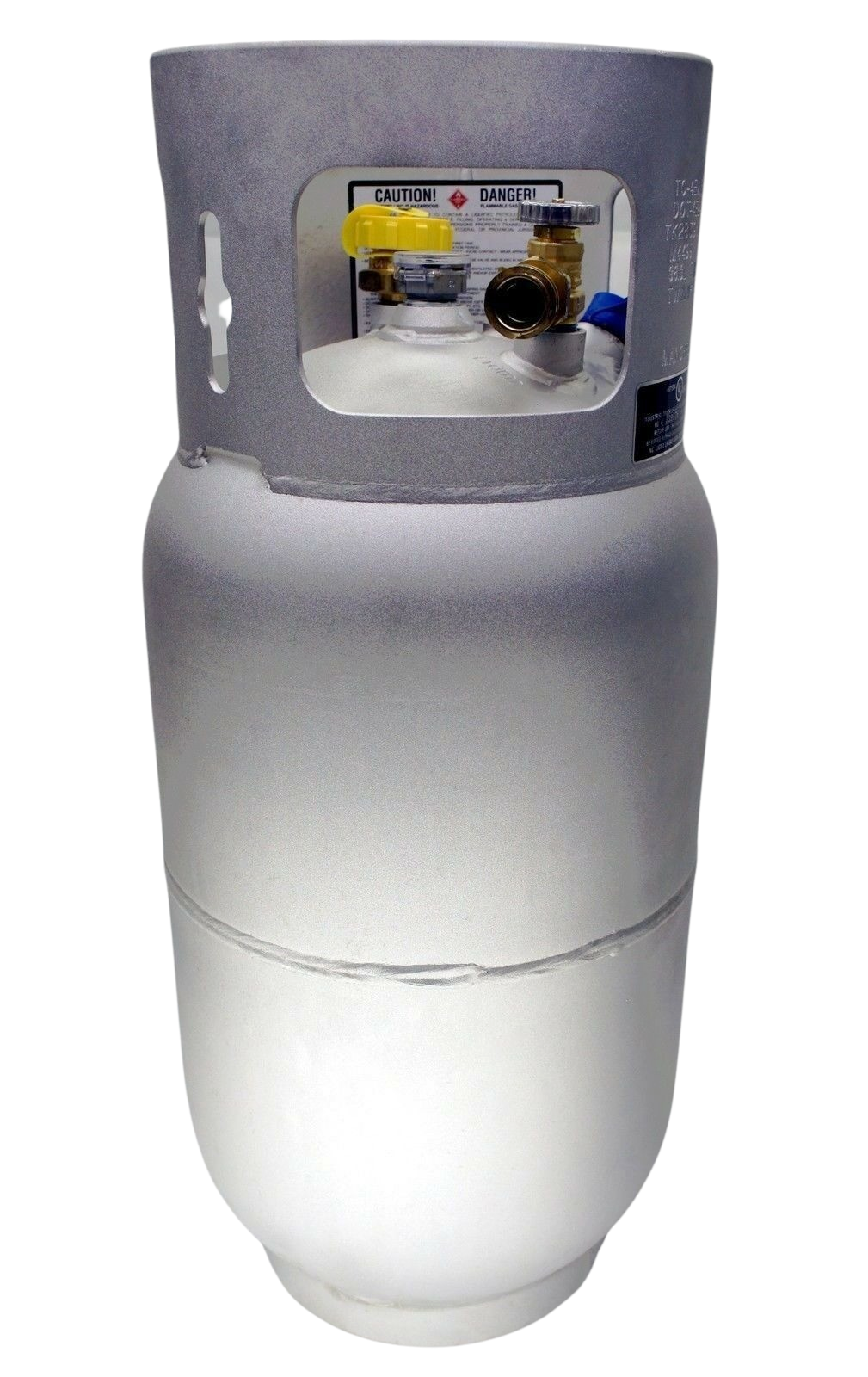 Manchester Forklift Propane Tank Cylinder 33.5lb 8 Gallon Lightweight Aluminum