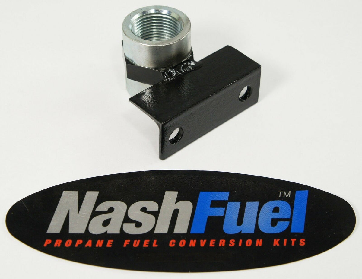 3/4" FPT NPT BULKHEAD FLOOR WALL MOUNT BRACKET PROPANE NATURAL GAS PIP ...