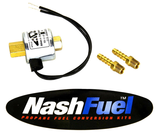 Fuel Lock Off Valve 12 Volt Forklift Lockoff 12v Propane Gasoline 30psi AFC-111