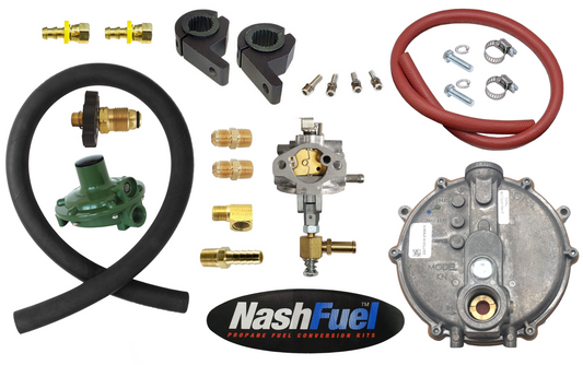 High Low psi Propane Natural Gas Conversion Kit Fits XP8000E Generac Bar Clamps
