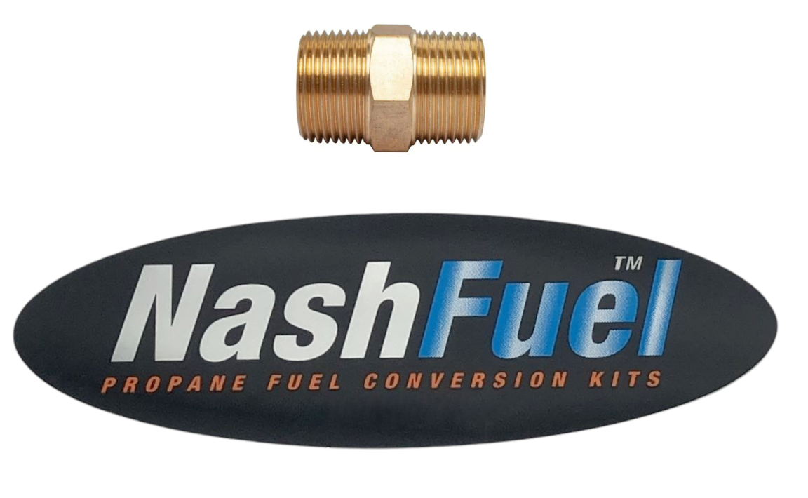 Male 3/4" Npt To Male 3/4" Npt Straight Pipe Propane Natural Gas Fitting Lpg Hex