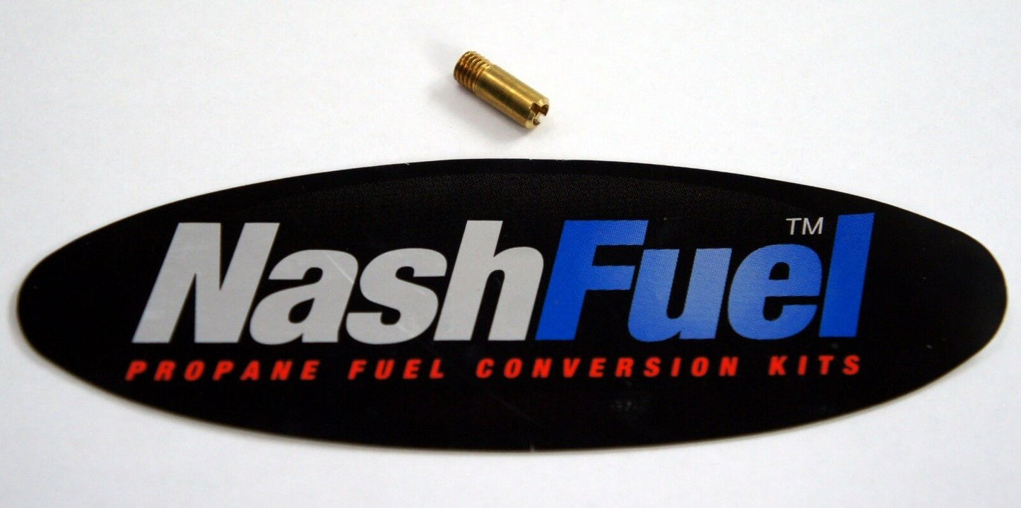 IMPCO F4-2 VACUUM FITTING 1/4"-28 THREAD TO 1/4" HOSE BARB MIXER FORKLIFT