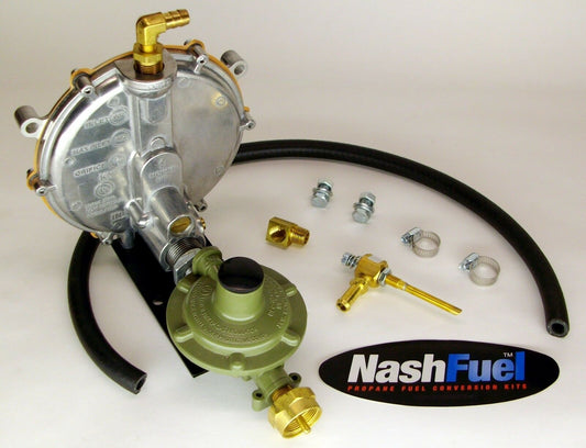 UNIVERSAL PROPANE CONVERSION KIT FOR PUSH LAWN MOWER SPUD CARBURETOR LPG SYSTEM