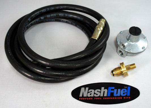 High Output Commercial Coffee Roaster Propane Regulator Kit Hose 20" Wc Flow Lpg