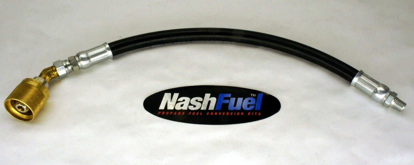 18" CRIMPED LIQUID PROPANE LPG HOSE ASSEMBLY TANK CONNECTION  FORKLIFT FUEL