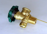 PV10001 100lb Propane Tank Service Valve Coupler BBQ POL 100 Lb Grill Heater LPG 1