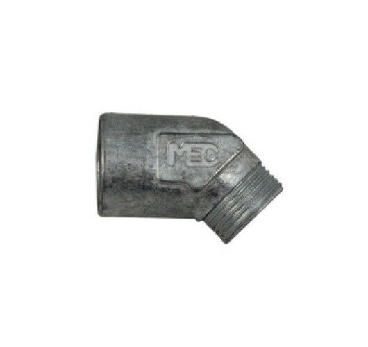45 Degree Pipeaway for 3/4" relief valve on forklift cylinder tank aluminum