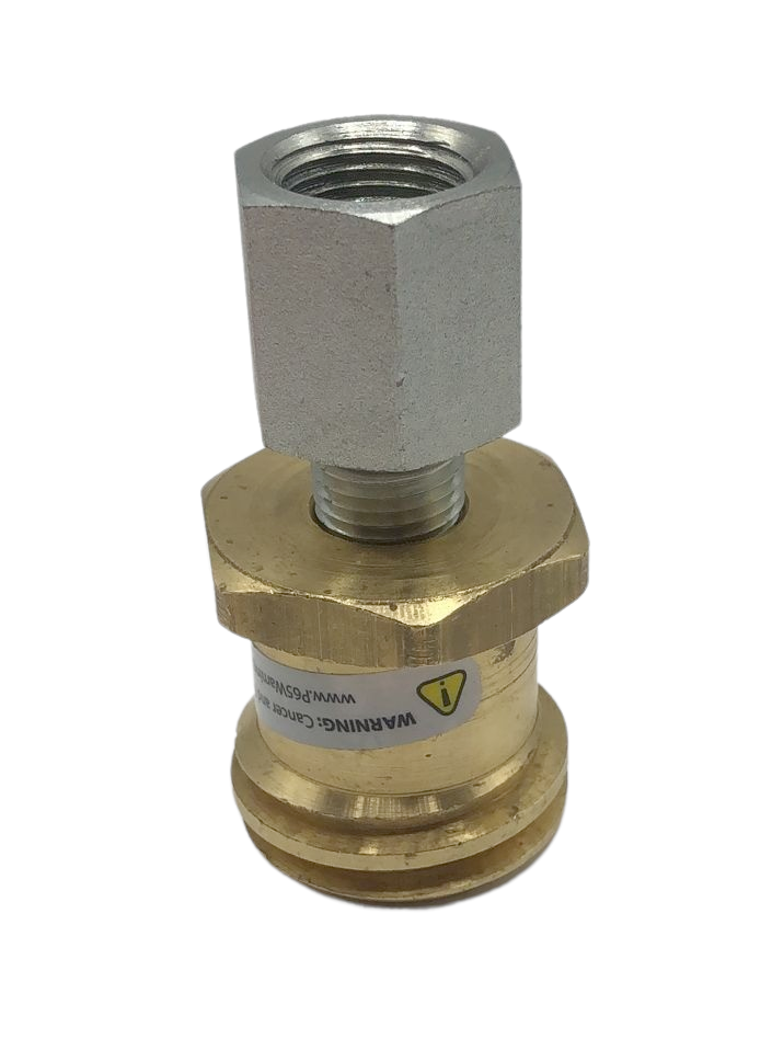 QCC 1-5/16" Male Acme Grill BBQ Propane Fitting Adapter F. POL 3/8" FPT Pipe NPT