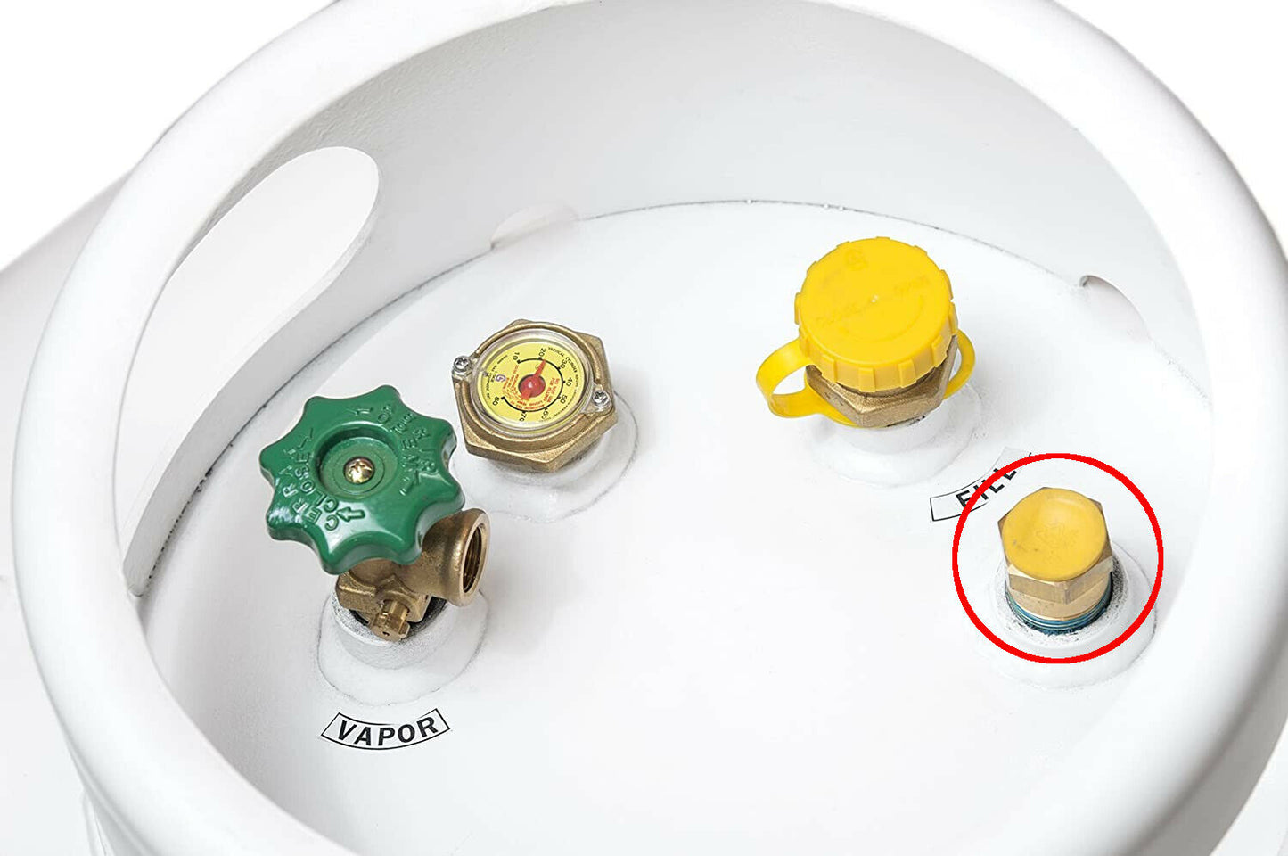 420lb Propane Tank Pressure Relief Valve 420 Lb 120 Gallon 1" NPT ASME 375psi LP