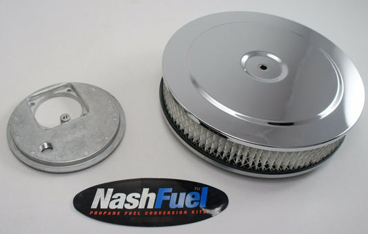 IMPCO CA55 9" AIR FILTER BASE CLEANER ASSEMBLY A2-44 ADAPTER CA 55 3-1/4" TALL