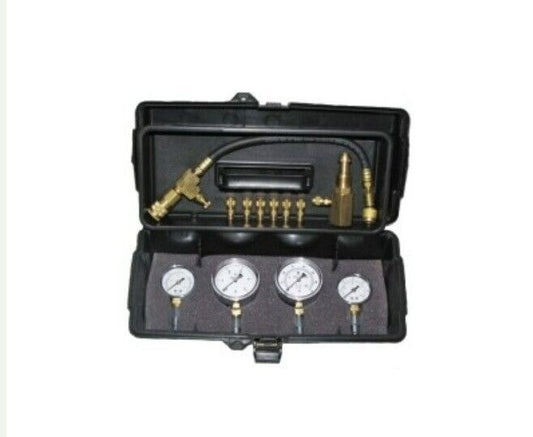 SQTG4B Type B Presto Tap Valve Propane Test Kit 300 PSI 30 PSI 5 PSI  35" WC Gauges VB1