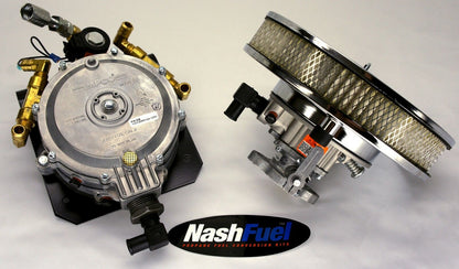 Complete Straight Propane Conversion Kit 2-7/8" Center to Center 146hp with Tank Bracket Set