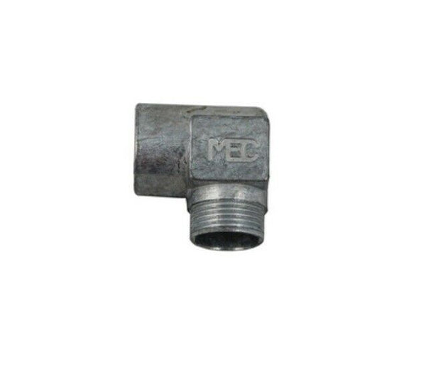 90 Degree Pipeaway for 3/4" relief valve on forklift cylinder tank aluminum