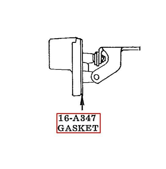 Century M6 Gasket 16-A347 for 91-300 Primary Inlet Fitting 2504 Regulator