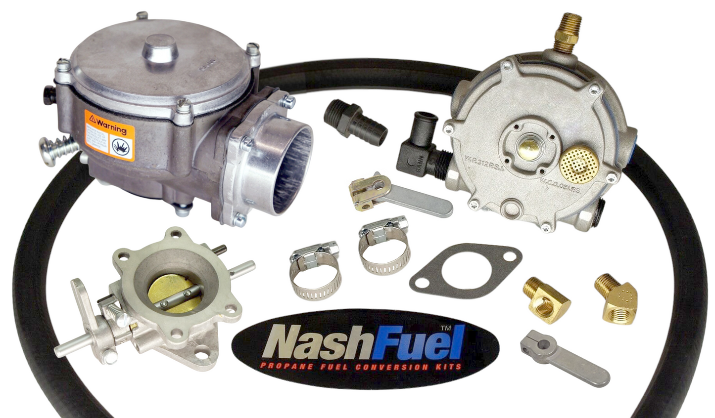 Zenith 101 Propane Replacement Kit Mixer Regulator Vaporizer Impco Style LPG 2-3/8" Throttle