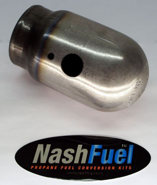 100lb Propane Tank Steel Cap Cover Safely Transport 3-1/2" Thread Cylinder
