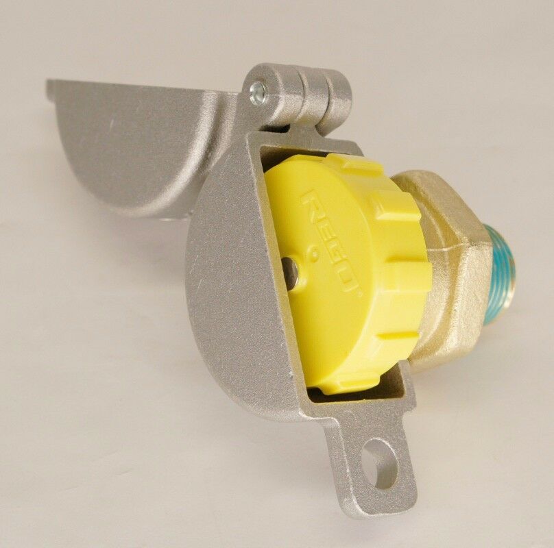 PROPANE TANK FILL VALVE SECURITY LOCK ANTI-THEFT FOR SUPPLIERS RENTED TANKS LPG