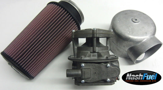 IMPCO PROPANE LPG LP CT425M-2 425 MIXER K&N AIR FILTER CLEANER 90 DEGREE ADAPTER