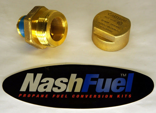 7590U CHECK LOCK EXCESS FLOW VALVE PROPANE TANK TRANSFER FILL 1-5/8" UNF PORT LP