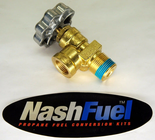 ME9101C5 2.6GPM PROPANE TANK SERVICE VALVE COUPLER POL MARSHALL 2.6 GPM