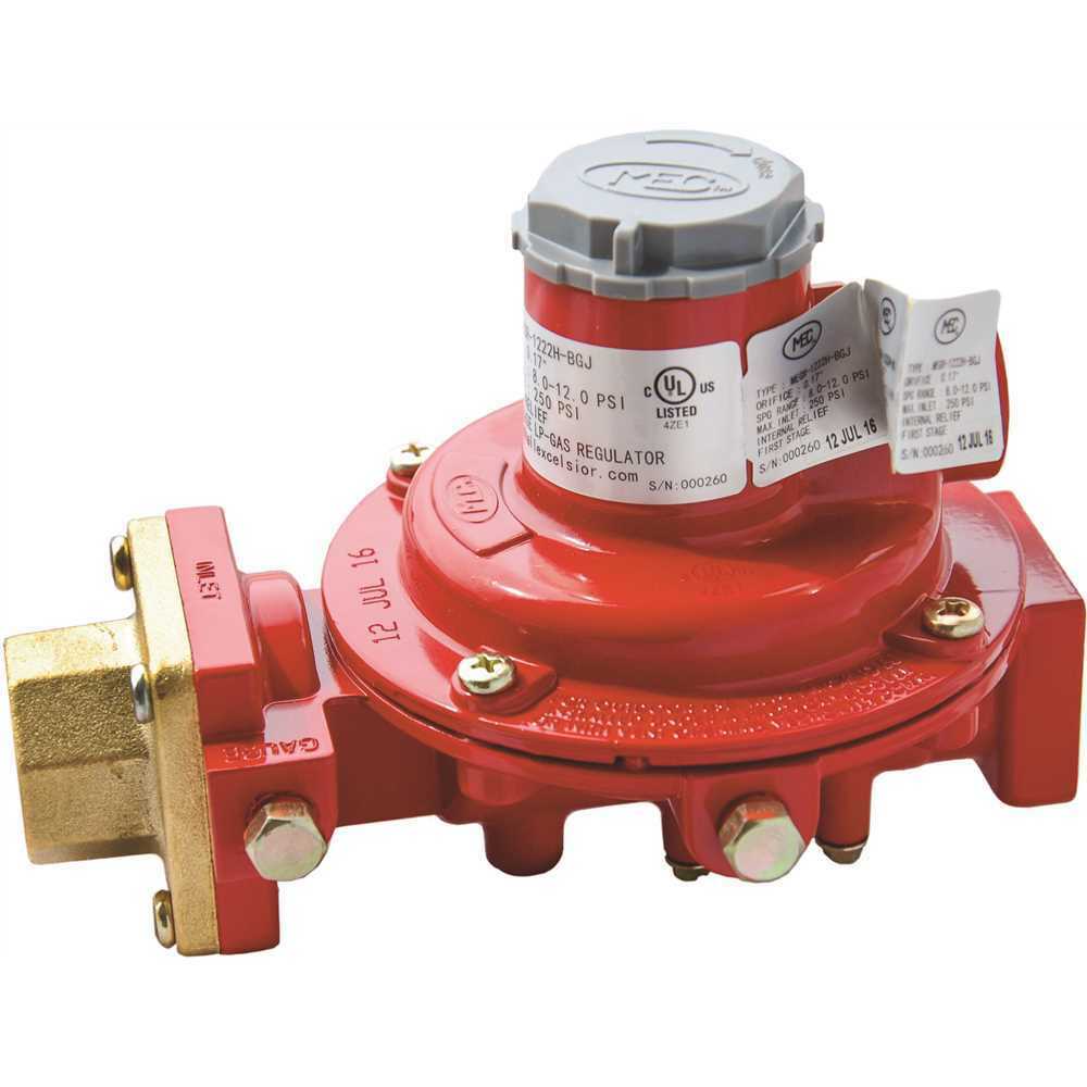 MEGR-1222H-BGJ POL X 3/4" FPT First 1st Stage Compact Regulator Propane 10psi