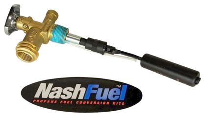 20lb Horizontal Propane Tank Service Valve 5 gallon OPD 4.7" Dip Tube 10487