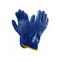 Versatouch PVC Blue Gloves Acrylic Liner Safety Cuff XL Size 23-202 Propane LPG