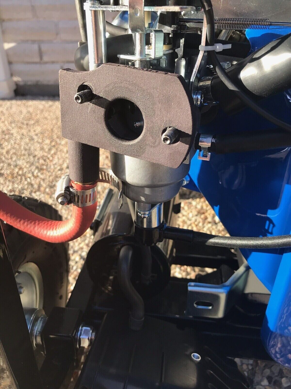 Propane Natural Gas Conversion Generator Duromax XP5500E Ball Valve