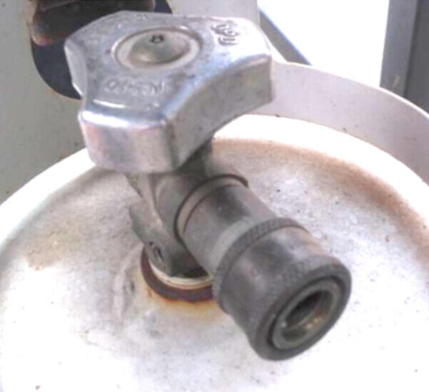 1-5/16" Male Acme F. POL  QD Adapter Assembly Type II Quick Disconnect Propane