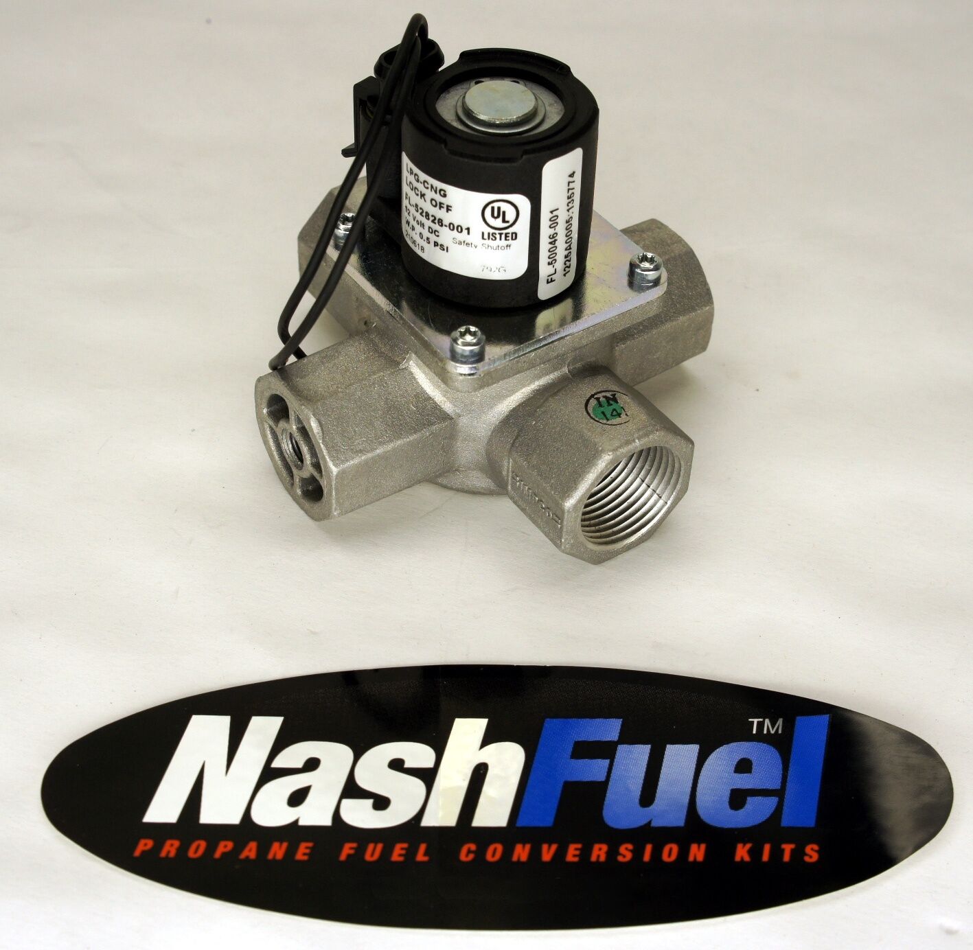 IMPCO FL-50046-001 12V DC LOCKOFF LOCK OFF LPG CNG NATURAL GAS FL-52826 PRESSURE