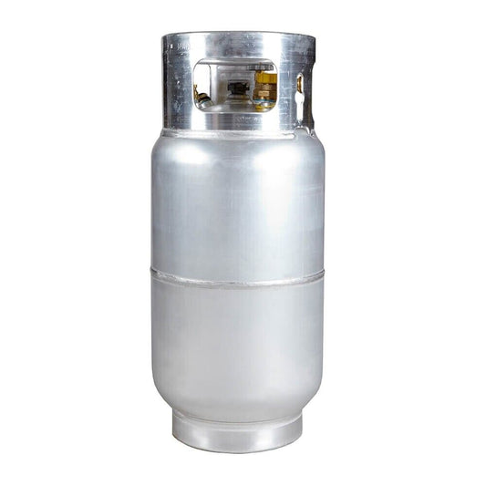 Forklift Liquid Propane Tank Cylinder 43.5lb LPG 10 Gallon Lightweight Aluminum