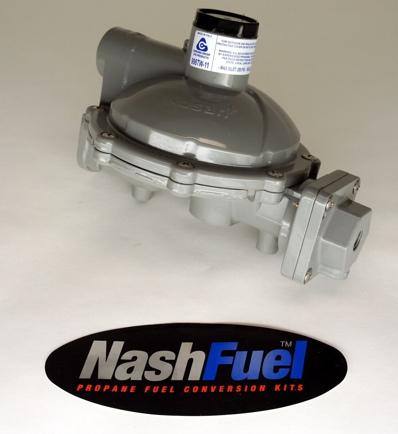 Cavagna Kosan 998TW-11 Propane Regulator 250 Psi - 9-13 WC High Volume Pressure
