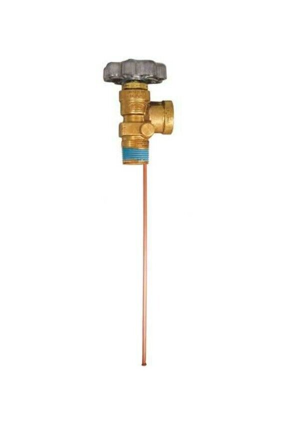 ME9101D-11.7 Service Valve 3/4" NPT F.POL 11.7" Diptube DT Bleeder No Relief