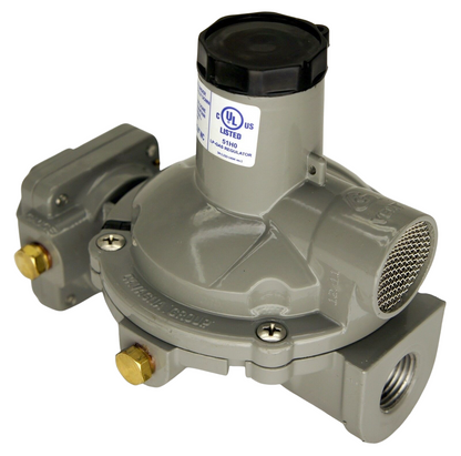 Two Twin 2 Stage Regulator 988TW-15 ME1654 POL tank Connection Propane Gas