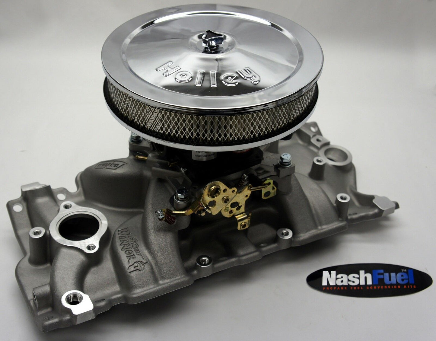 IMPCO HOLLEY WEIAND SMALL BLOCK INTAKE MANIFOLD CT425M-2 THROTTLE PLATE LPG 425