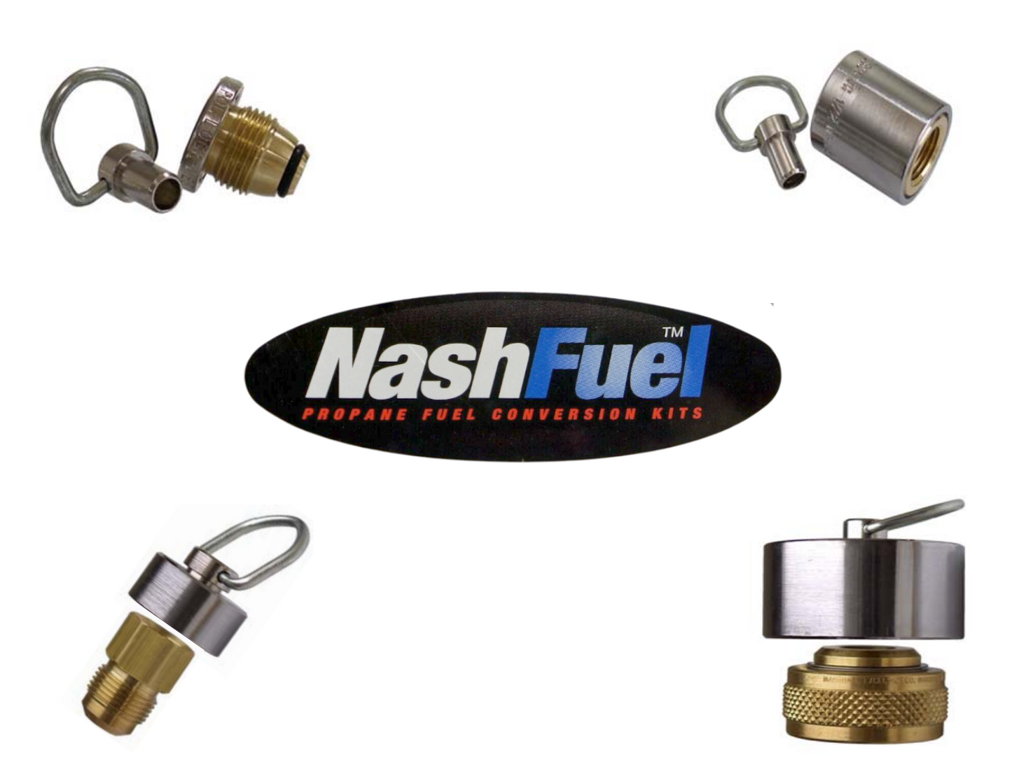 Propane Tank Hose Adapter Locking Key POL NPT Flare Acme Security Safe T Lock