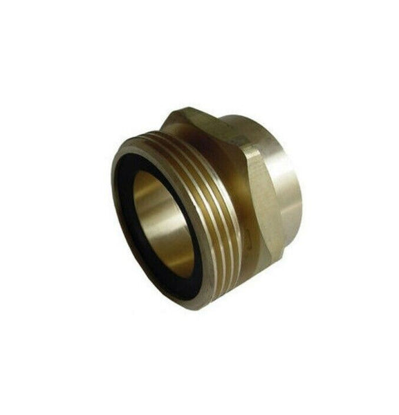 ME252 3-1/4" Male acme to 2" Female NPT brass propane filling fill adapter
