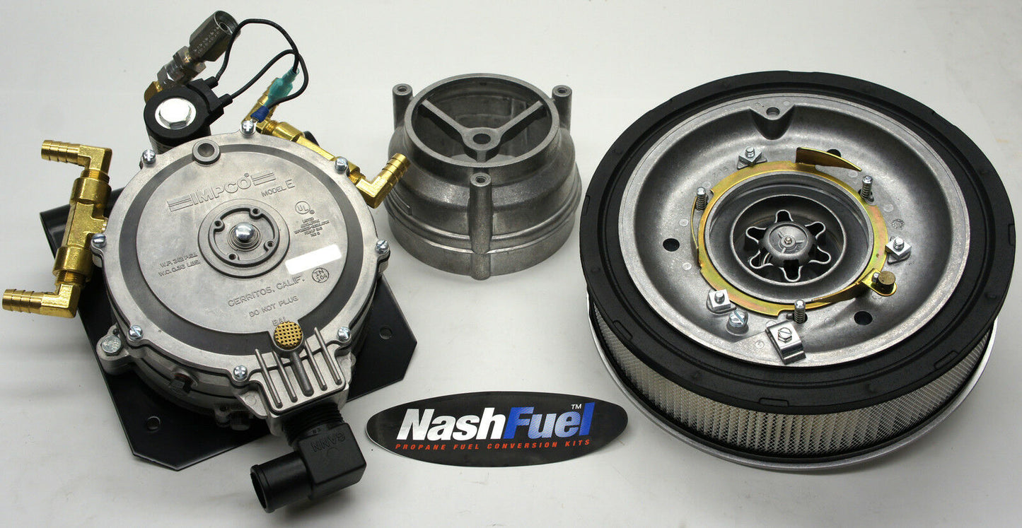 Dual Fuel Propane & Gasoline Kit V6 V8 Carbureted Engines up to 270HP LPG