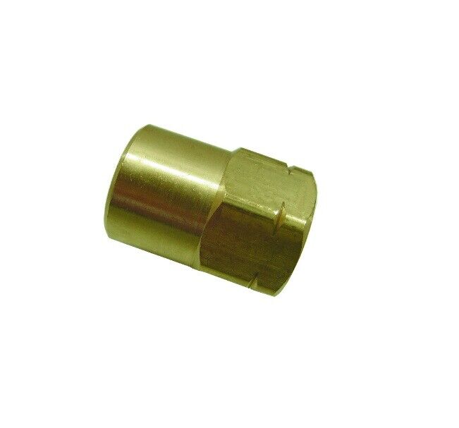 Female NPT Female POL Single Piece Brass Propane Adapter ME301 ME302 ME303 ME304