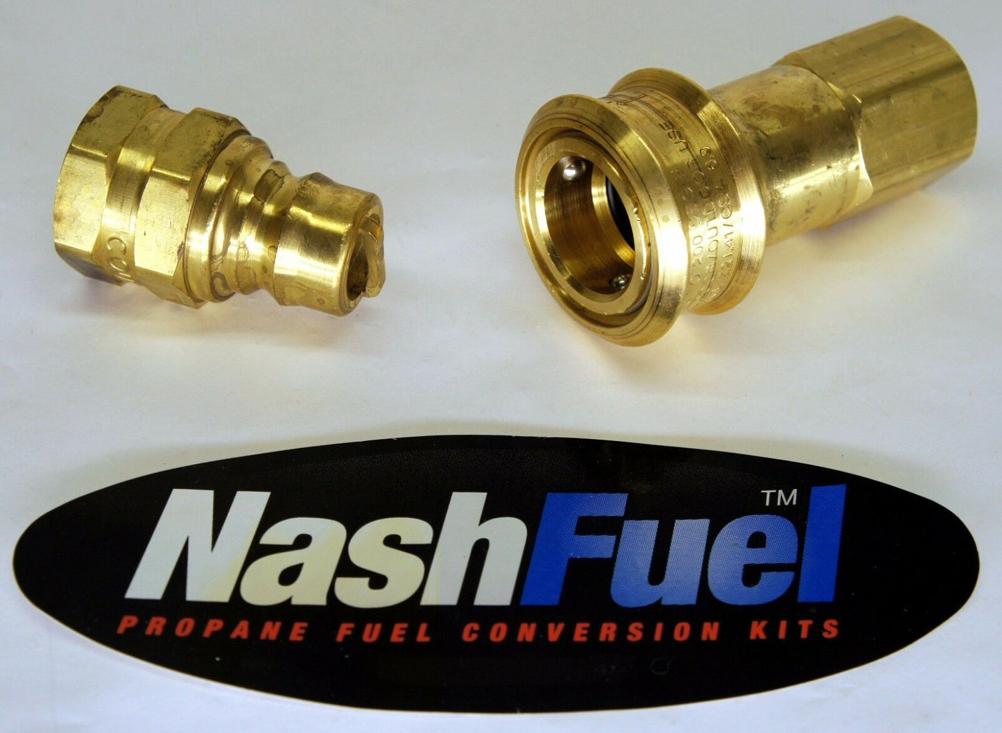 3/4" LOW PRESSURE VAPOR BRASS QUICK CONNECT PROPANE NATURAL GAS GENERATOR GRILL