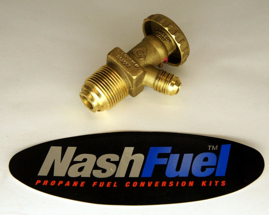 PV-1445-BMF REPLACEMENT PROPANE TANK SERVICE VALVE 45 DEGREE 45° MALE FLARE LPG