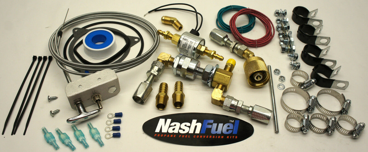 TOYOTA 20R COMPLETE DUAL FUEL CONVERSION CUSTOM FITS CARBURETOR LPG PROPANE 20 R