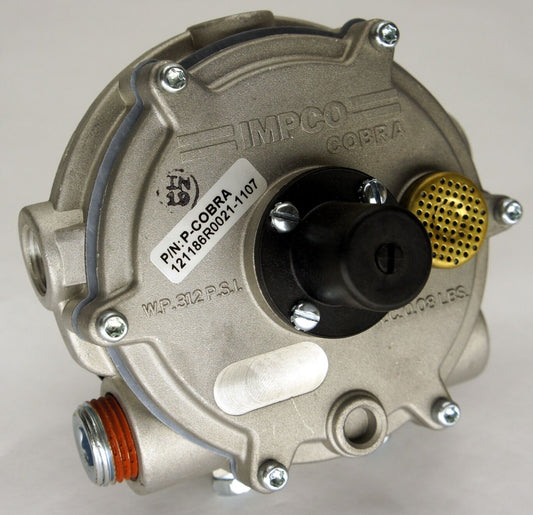 IMPCO P-COBRA PROPANE CONVERTER REGULATOR HEAVY DUTY SILICONE POSITIVE PRESSURE
