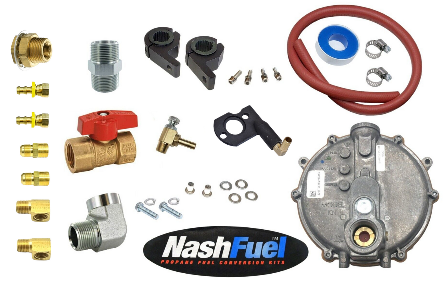 Propane Natural Gas Conversion Generator Fits Honda EU7000iS Ball Valve Bulkhead