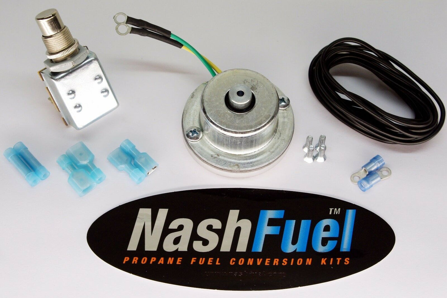 IMPCO 12V ELECTRIC SOLENOID KIT COLD START FOR MODEL J E L PRIMER BUTTON SWITCH