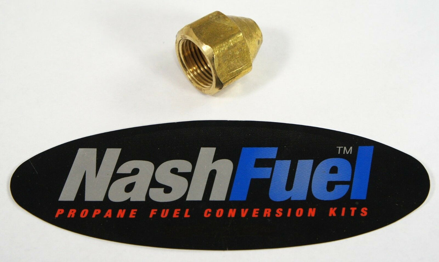 ME1699 MARSHALL FEMALE POL APPLIANCE BRASS DUST CAP PROPANE HOSE PROTECTION LPG CGA-510