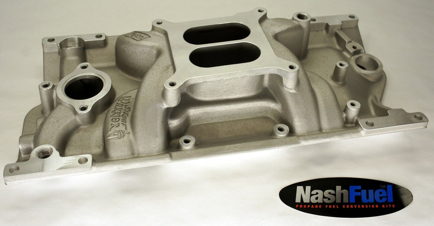 HOLLEY WEIAND 8121 SMALL BLOCK CHEVY VORTEC INTAKE MANIFOLD 1957-2000 1996-2002