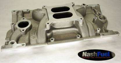 HOLLEY WEIAND 8121 SMALL BLOCK CHEVY VORTEC INTAKE MANIFOLD 1957-2000 1996-2002