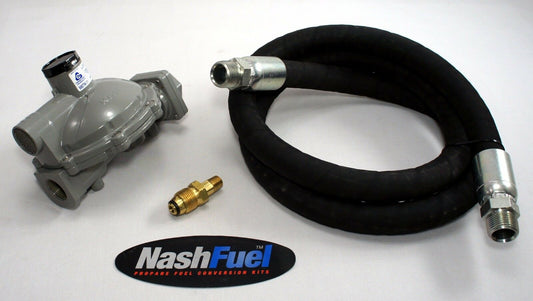 PROPANE GENERATOR REGULATOR AND CRIMPED HOSE KIT TANK TO KN REGULATOR 75KW