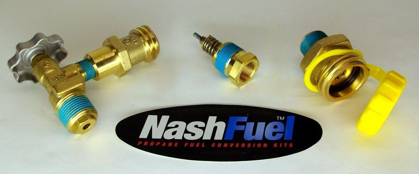 NEW FORKLIFT PROPANE TANK PARTIAL VALVE REPLACEMENT SERVICE FILL RELIEF ACME